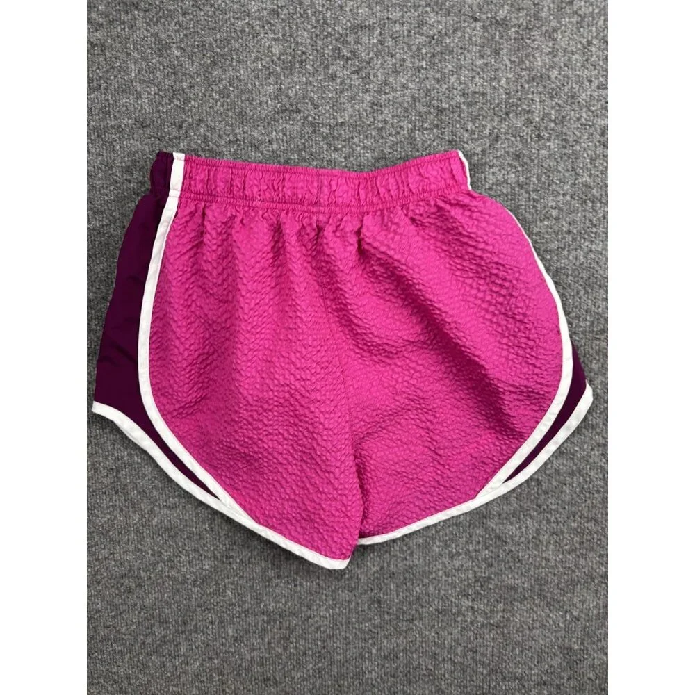 Nike Shorts Womens Small Pink Running 3 Inseam Lined Athletic Colorblock‎